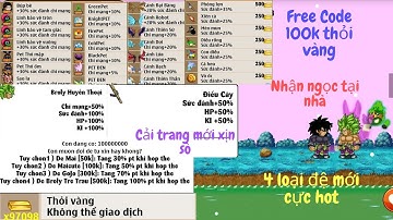 Nro Lậu | Nro lậu sever One, free vàng ngọc, 4 loại đệ mới cực hot, cải trang mới chỉ số 100%