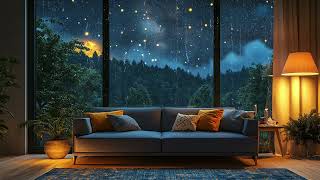 Calming Rain 🌧️ & Piano Ambiance 🎶 | Unwind and Drift Away 🌸