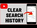 How To Delete Search History On YouTube 2024 | NEW UPDATE!