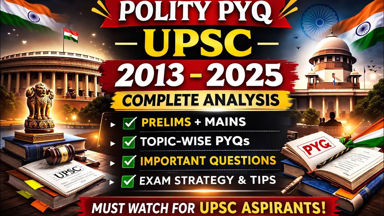 Preamble || UPSC Polity Previous Year Questions (PYQs) for Prelims (2013–2025) #pyq #prelimspyq 