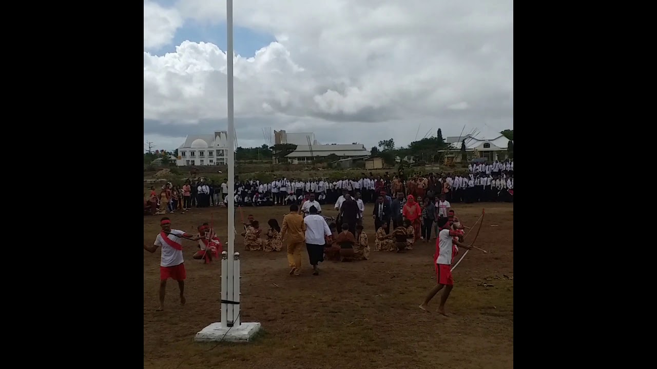 Adat Aru (JIKORA MAN-MAN) Oleh Mahasiswa Unmus Meruke.
