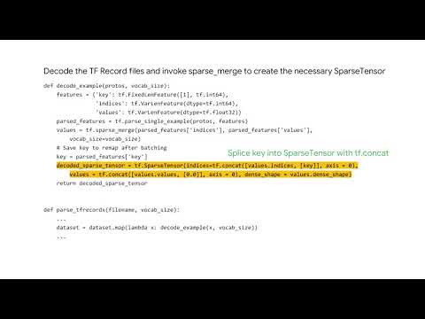 1.5.3. Instantiating a WALS Estimator: Decoding TFRecords