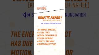 #staycurious #STEM #STEAM #exploration #kidsscience #science #shorts #definition #kinetic #energy