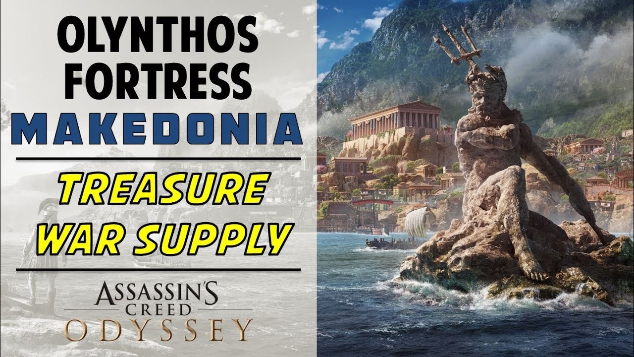 Olynthos Fortress, Makedonia | Loot Treasure & War Supply Location | ASSASSIN"S CREED ODYSSEY
