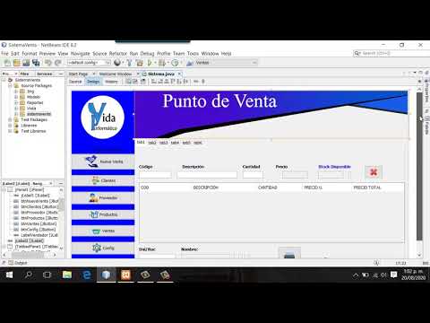 Sistema de venta en Java y MySQL - Generar PDF parte 01