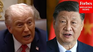 'You've Been Reading The Wrong Newspapers': Trump Claps Back At Reporter Over Claim About China