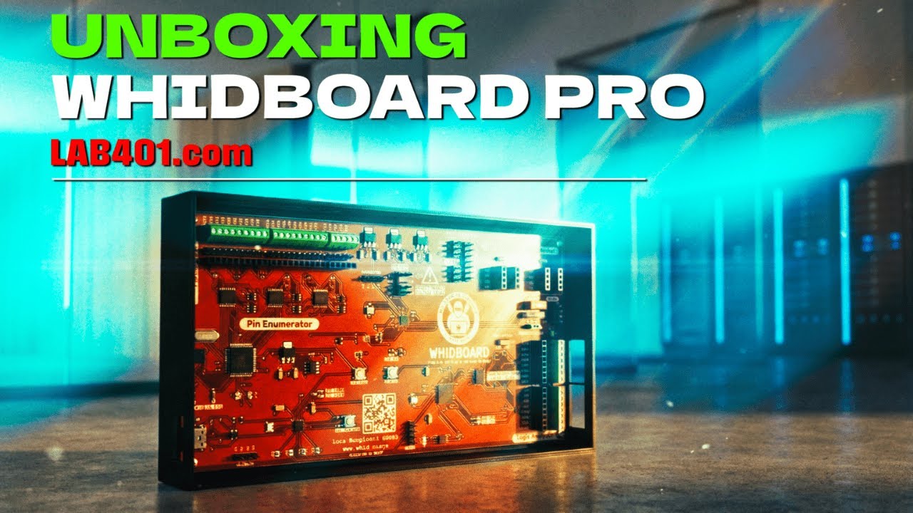 WHIDBoard Pro Unboxing: The Ultimate All-in-One Hardware Hacking Tool
