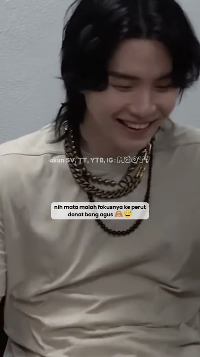 pasti gemes banget tuh sama perut donatnya 😂