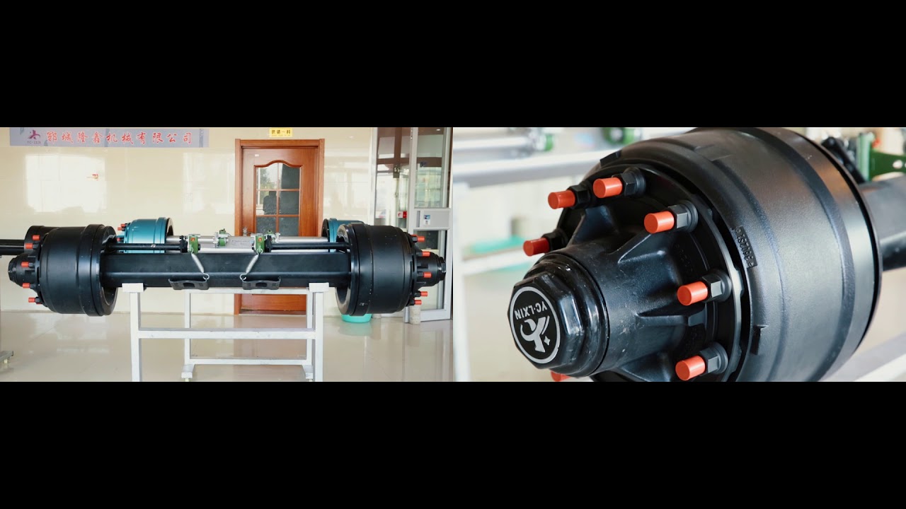 Longxin  trailer Axle production process