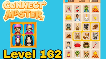 Connect master match puzzle level 162 solution walkthrough 