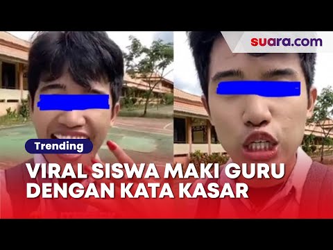 Viral Siswa SMA Maki Guru dengan Kata-kata Kasar Gegara Dihukum Pakai Kutek di Sekolah