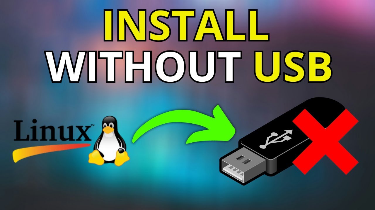 How To Install Linux Without USB (EASY METHOD)