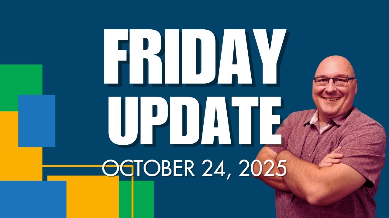 Friday Update: October 24, 2025 - YouTube