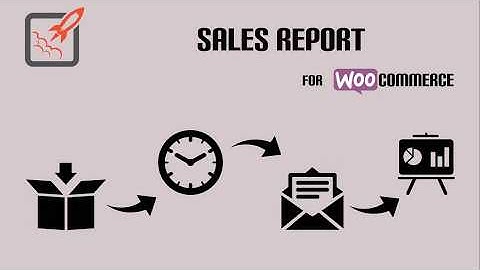 WooCommerce Sales Report Email