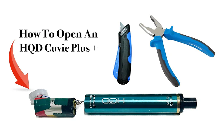 How to Open an HQD Cuvie Plus