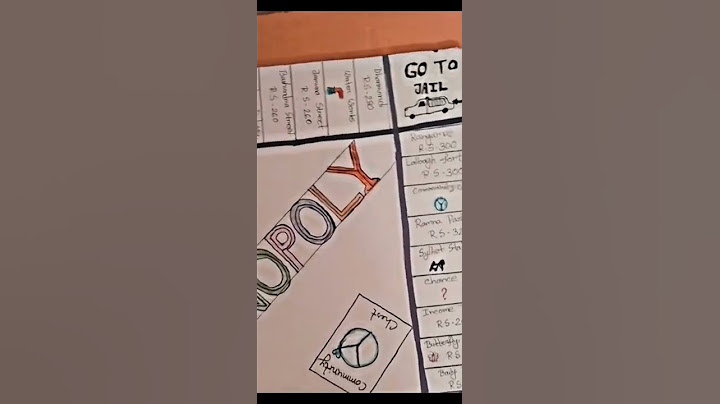 I Made Monopoly Board💜#monopoly