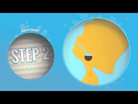 Betadine How to Gargle Video