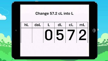 Converting to larger units with a conversion table! Example 1