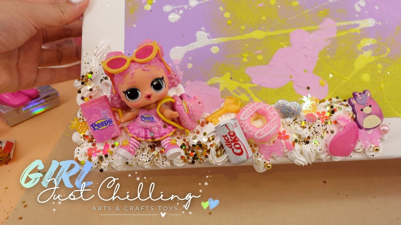 ASMR | Art & Craft my Toy Collection | Just Chilling and Making Art ...