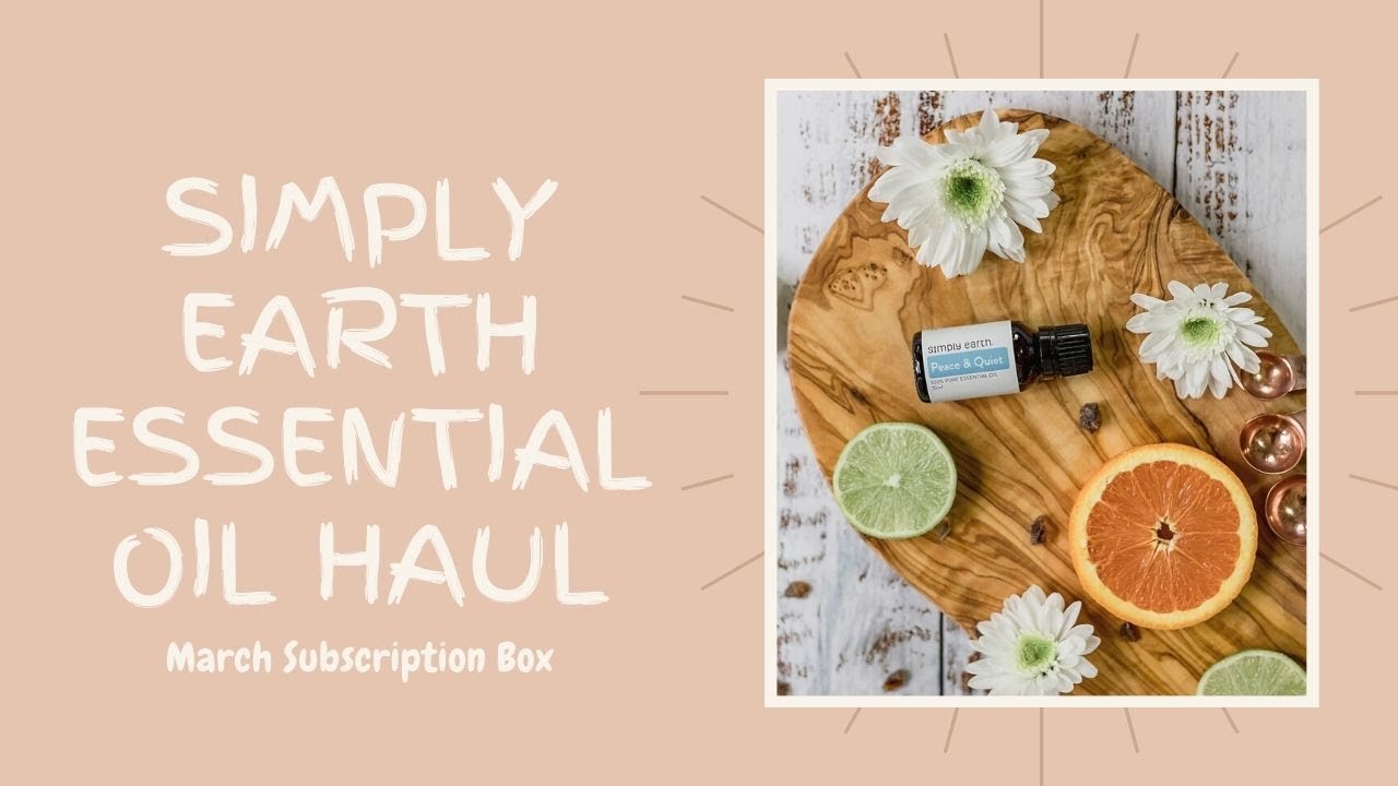 Simply Earth March Monthly Subscription Box