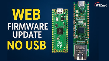 How to Flash Raspberry Pi Pico Over the Web — No Cables, No USB, Just Browser! (WIZnet POC)