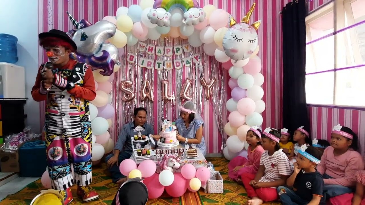 Latepost, Ultah sally usia 1thn#videoshort #anakpintar 