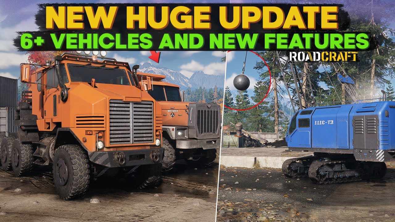 New HUGE Update! New Content & Features in RoadCraft | Everything You Need to Know