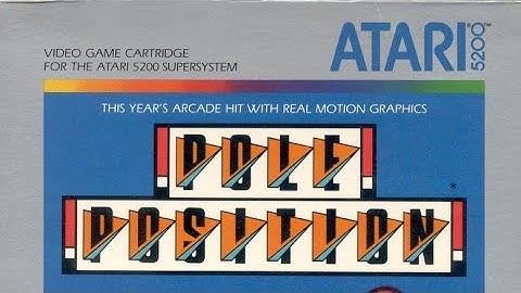 Pole Position. Atari 5200 gameplay.