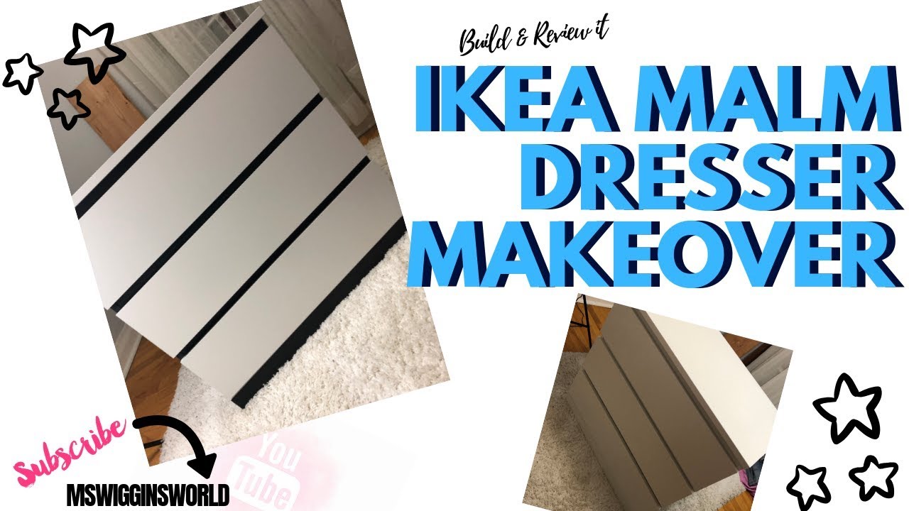 Let S Build And Review It Ikea Malm Dresser Makeover Boy S