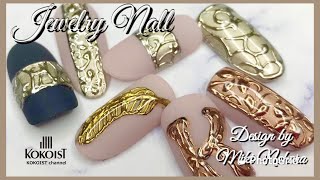 【Nail Art】How to draw jewelry nails./マーカーズラインでジュエリーネイルの描き方を野原美樹先生がご紹介。