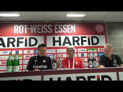 Pressekonferenz nach dem Spiel Rot-Weiss Essen - 1. FC Köln U21 Teil 2