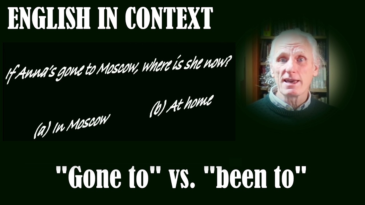 🧑🎓"Gone to" or "been to"? What most textbooks get wrong | ENGLISH IN CONTEXT 👀
