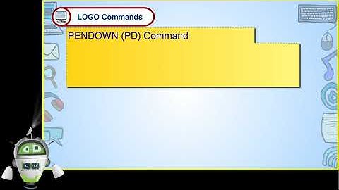 More about Logo Part 5 - PENUP (PU) and PENDOWN (PD) Commands | Class 3 Computer | Chapter 6