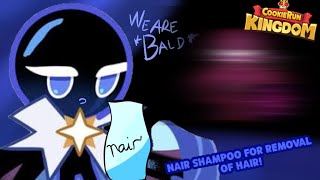 Stardust and Purple Yam Cookie Promotes Nair and Got BALD! | CookieRun: Kingdom Memepost