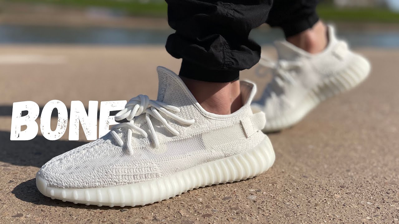 Adidas YEEZY BOOST 350 V2 BONE Review - YouTube