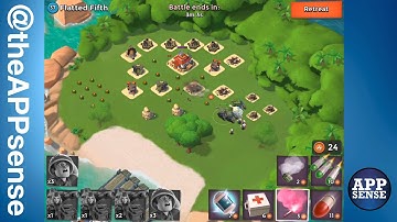 Flatted Fifth (37) Single Player Island - Boom Beach Walkthrough
