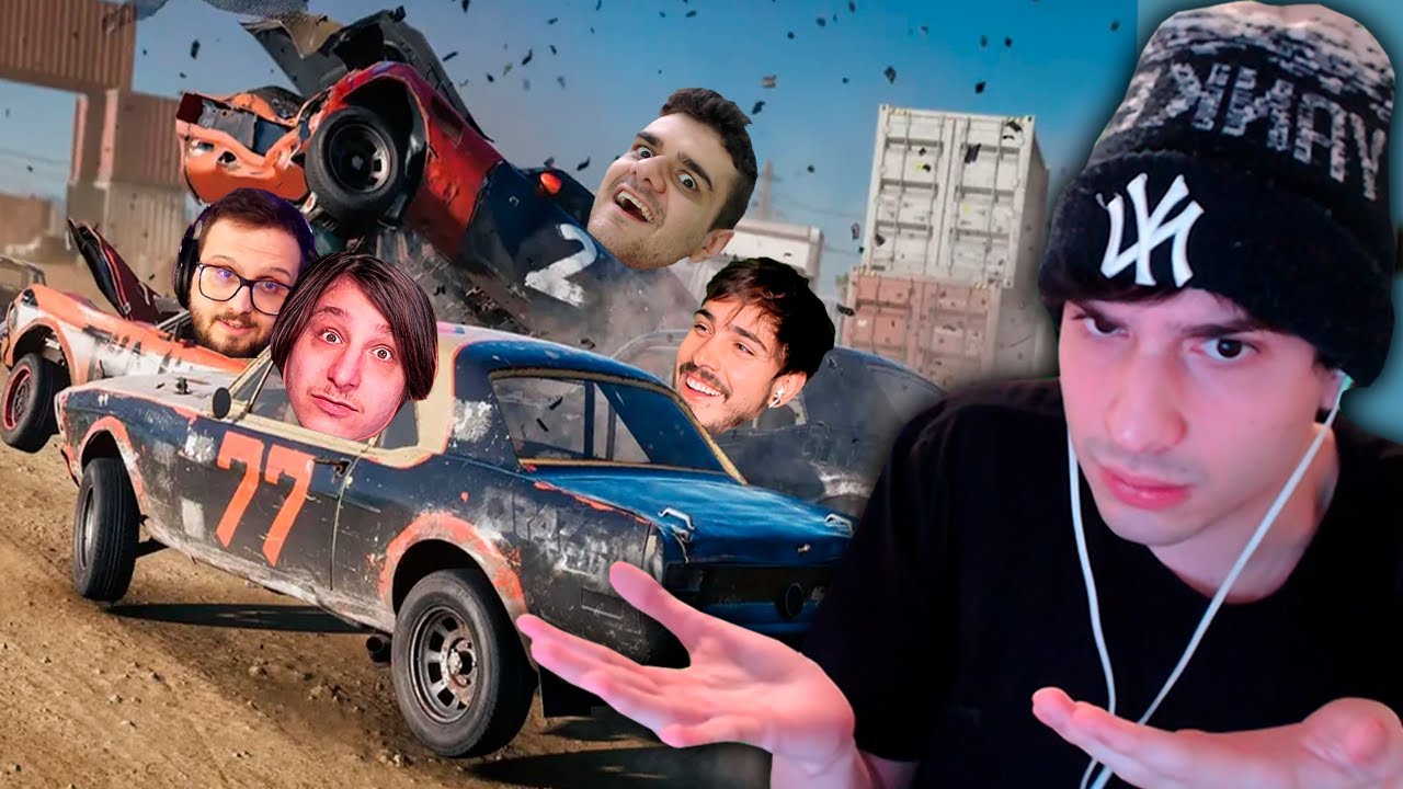 JOGAMOS WRECKFEST 2 MULTIPLAYER (E NOS BATEMOS MUITO!) - YouTube