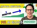 This ai blog generator really works easy 3step google ranking process