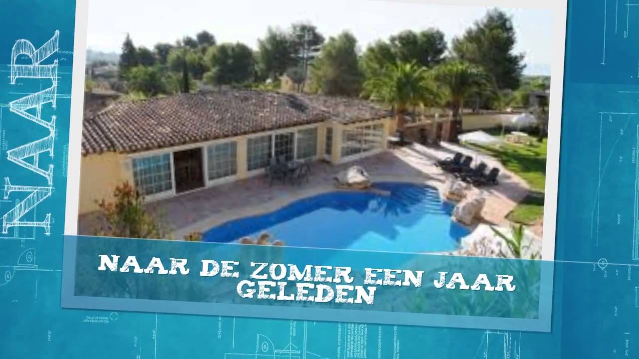 Herman Koch-zomerhuis met zwembad - YouTube