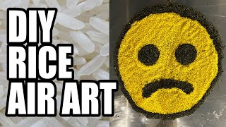DIY RICE 'AIR' ART??? - Man Vs Art #6 by ThreadBanger 127,993 views 11 months ago 7 minutes, 39 seconds