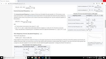 Python TF-IDF (NLP) (Part 3) Inverse Document Frequency