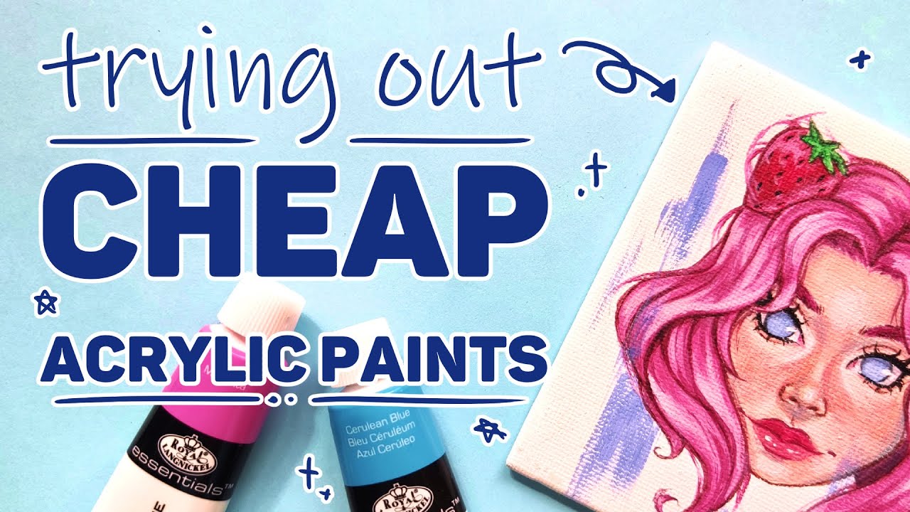 Testing Out Royal & Langnickel Acrylic Paints