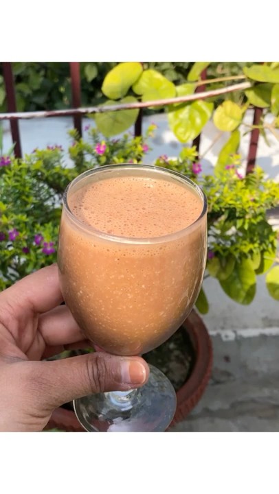 3 ingredient breakfast smoothie | Cooking without fire | #shorts # ...