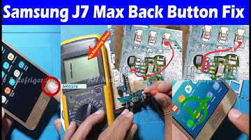 Samsung Back Button Problem | Samsung J7 Max (G615f) Back Button Not Working Borneo