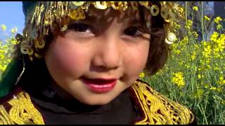 Afghani cute little girl speaking