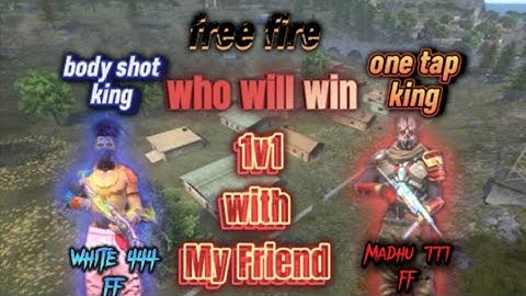 my friend call me noob and my revenge in room  ll 1v1 with my friend  ll free fire  ll subscribe