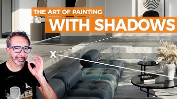 The Art of Painting with Shadows — Corona & V-Ray tutorial