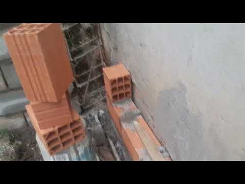 preparing a wall for formwork