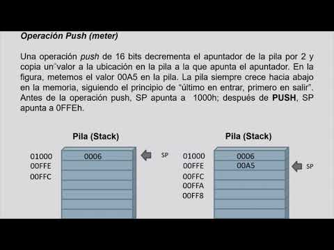 Video: ¿Qué pila se usa en 8086?