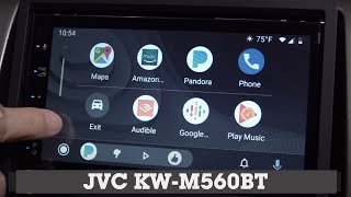 JVC KW-M560BT Display and Controls Demo | Crutchfield Video